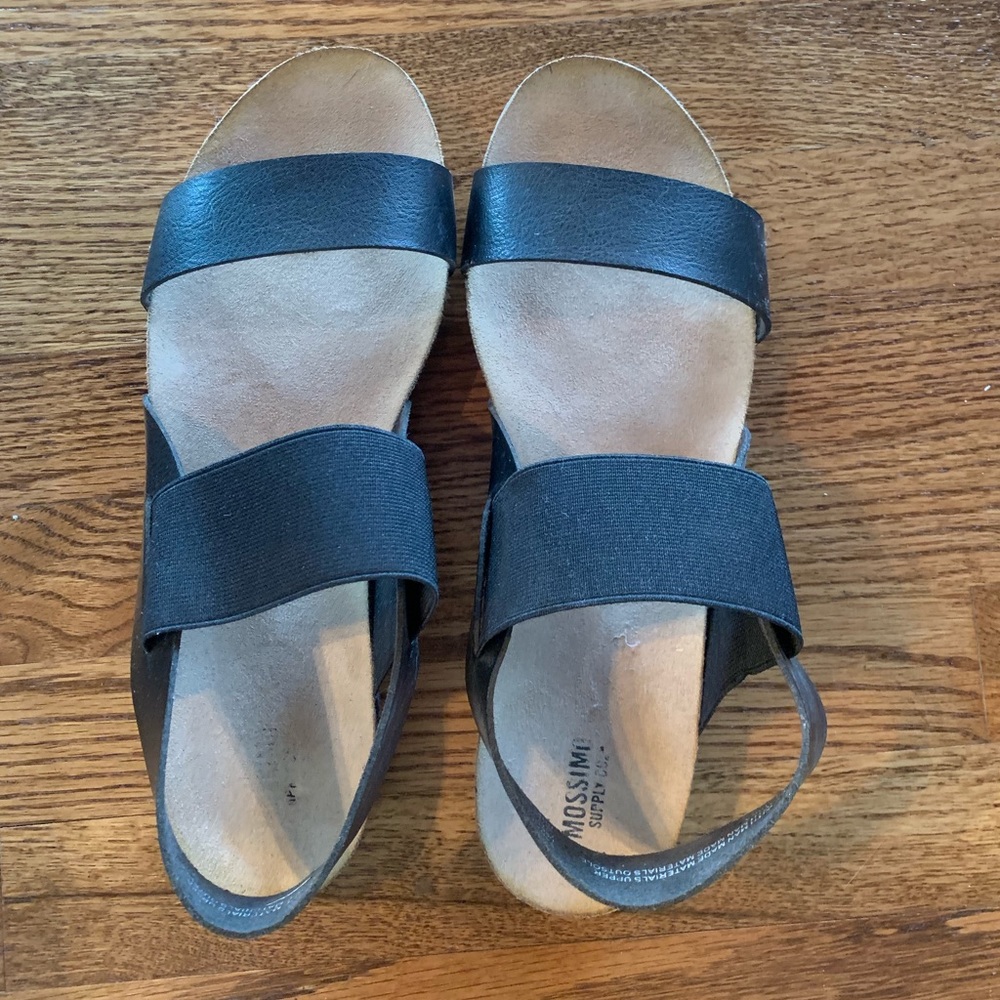 Black Strappy Sandals